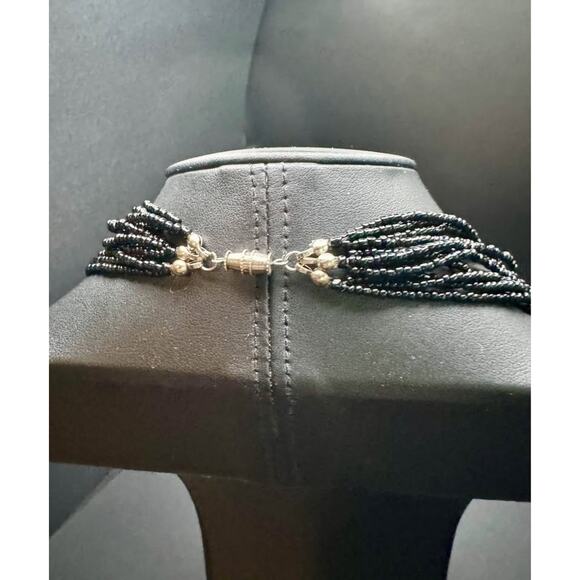 Statement Beaded Layered Necklace - Boho Tribal Style - Picture 8 of 9